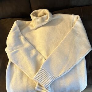 Orvis White Knit Sweater